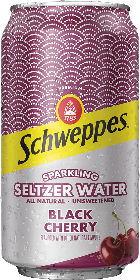 Schweppes Black Cherry Sparkling Water Beverage