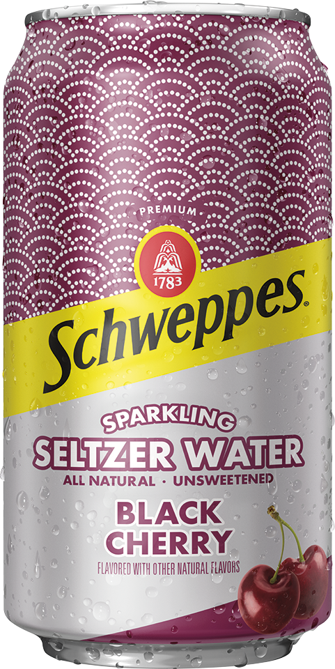 Black Cherry Sparkling Water Beverage