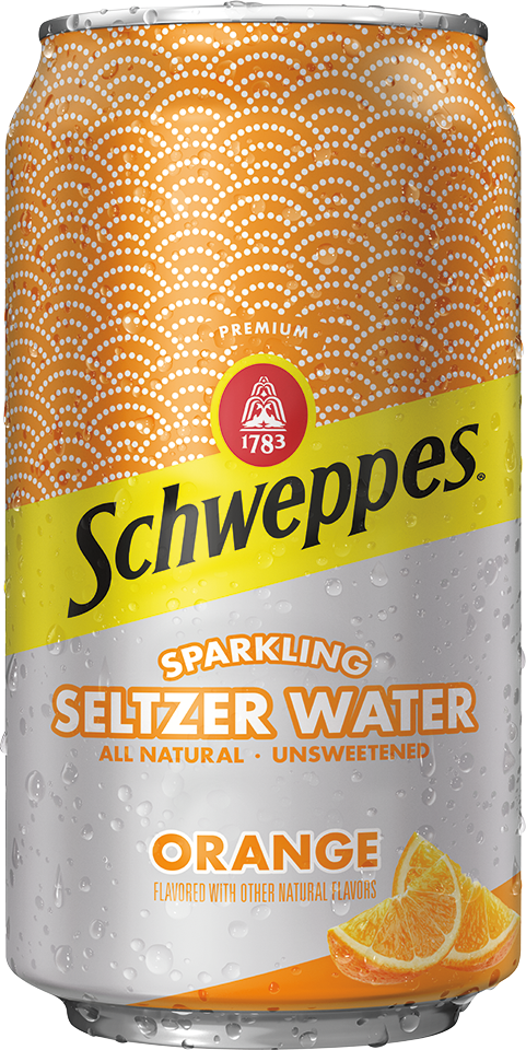 Orange Sparkling Water Beverage