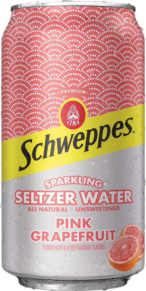 Pink Grapefruit Seltzer Water