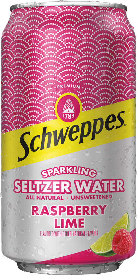 Raspberry Lime Sparkling Water Beverage