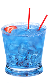 Star Spangled Fizz layered drink